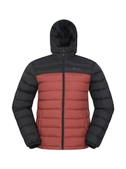 Rouge/Noir - Mountain Warehouse Seasons II Water Resistant Padded Jacket - Image 5 de 7