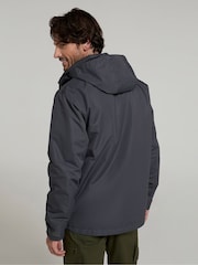 Gris - Mountain Warehouse Mens Fell 3-In-1 Water Resistant Jacket - Imagen 3 de 4