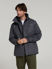 Gris - Mountain Warehouse Mens Fell 3-In-1 Water Resistant Jacket - Imagen 4 de 4