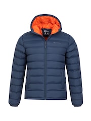 Mountain Warehouse Blue Seasons II Mens Water Resistant Padded Jacket - Image 5 of 6