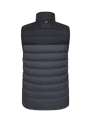 Mountain Warehouse Charcoal Grey Seasons II Mens Water Resistant Padded Gilet - Image 7 of 9