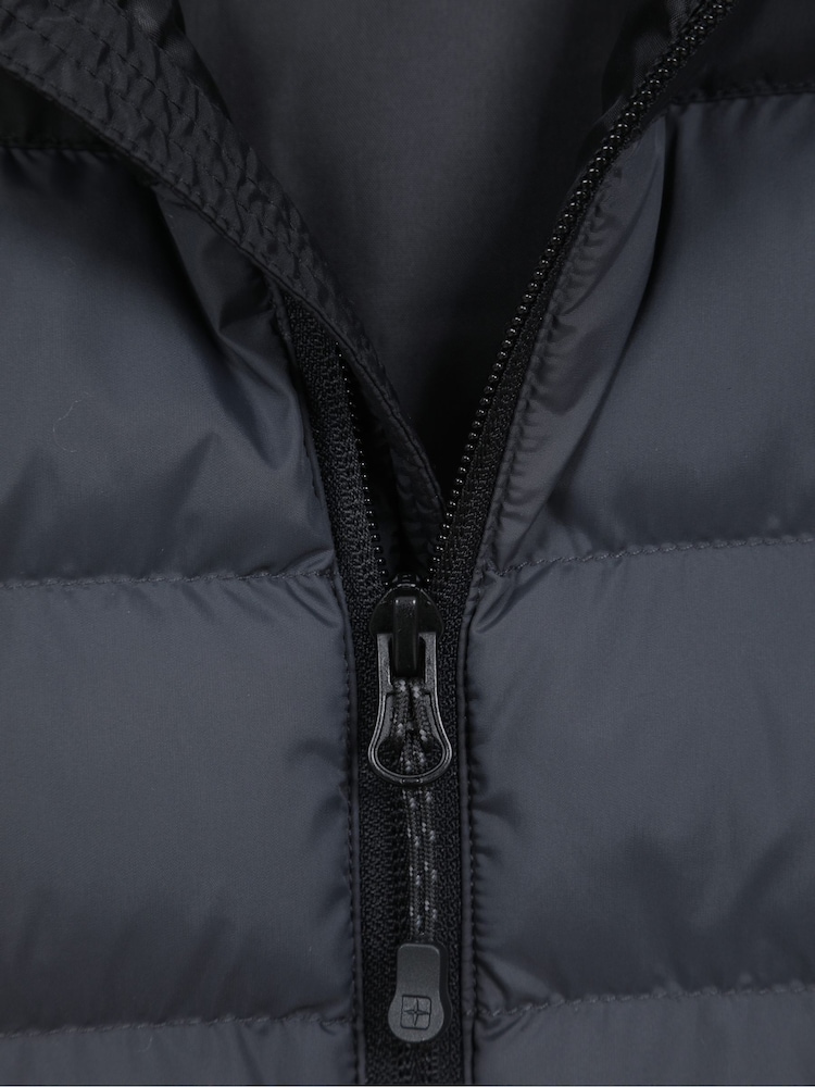 Mountain Warehouse Charcoal Grey Seasons II Mens Water Resistant Padded Gilet - Image 9 of 9