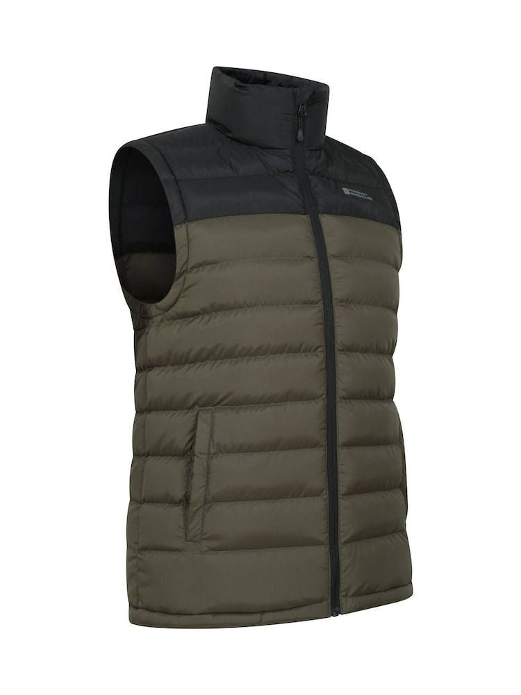 Mountain Warehouse Light Green Seasons II Mens Water Resistant Padded Gilet - Image 2 of 5