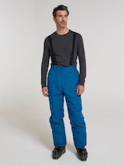 Mountain Warehouse Blue Dusk II Mens Snow Ski Trousers - Image 4 of 4