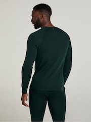 Mountain Warehouse Green Merino Mens Round Neck Thermal Top - Image 4 of 4