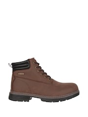 Mountain Warehouse Brown Gorge Winter Waterproof Mens Boots - Image 1 of 6
