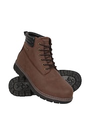 Mountain Warehouse Brown Gorge Winter Waterproof Mens Boots - Image 2 of 6