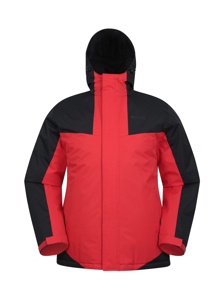Mountain Warehouse Red Dusk III Mens Water Resistant Ski Jacket - Image 1 of 6