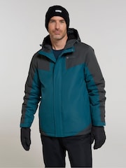 Mountain Warehouse Grey Dusk III Mens Water Resistant Ski Jacket - Image 1 of 4