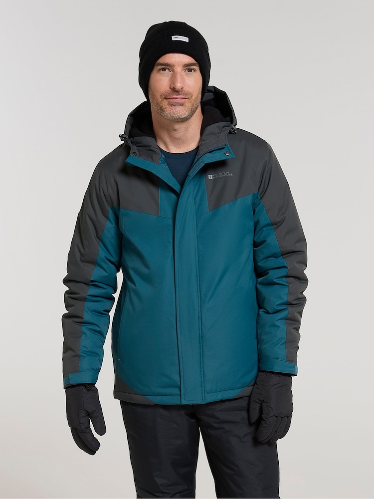 Mountain Warehouse Grey Dusk III Mens Water Resistant Ski Jacket - Image 2 of 4