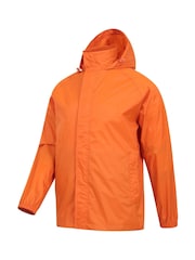 Mountain Warehouse Orange Pakka Mens Waterproof Jacket - Image 5 of 9