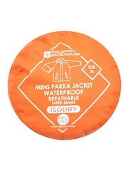 Mountain Warehouse Orange Pakka Mens Waterproof Jacket - Image 6 of 9