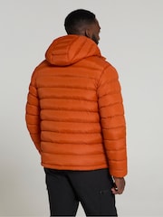 Mountain Warehouse Orange Seasons II Mens Water Resistant Padded Jacket - Image 3 of 4