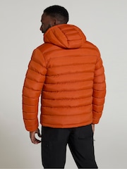 Mountain Warehouse Orange Seasons II Mens Water Resistant Padded Jacket - Image 4 of 4