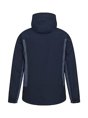 Azul - Mountain Warehouse Thunderstorm Mens Waterproof 3-In-1 Jacket - Imagen 4 de 7