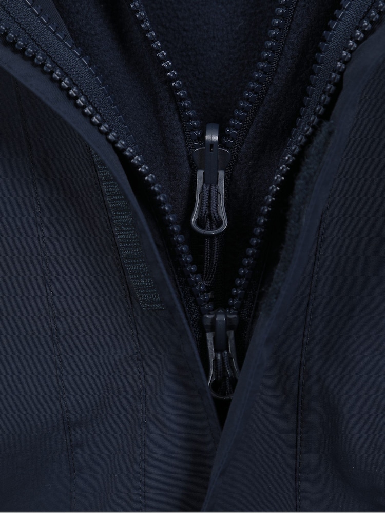 Azul - Mountain Warehouse Thunderstorm Mens Waterproof 3-In-1 Jacket - Imagen 7 de 7