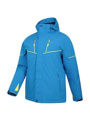 Mountain Warehouse Blue Mens Galactic III Extreme Waterproof Ski Jacket - Image 4 of 6