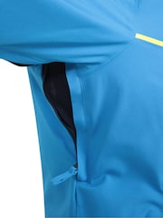 Mountain Warehouse Blue Mens Galactic III Extreme Waterproof Ski Jacket - Image 5 of 6