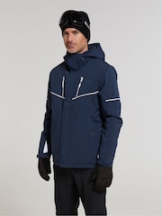 Mountain Warehouse Blue Light Mens Galactic III Extreme Waterproof Ski Jacket - Image 2 of 10