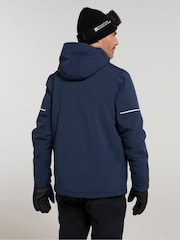 Mountain Warehouse Blue Light Mens Galactic III Extreme Waterproof Ski Jacket - Image 4 of 10