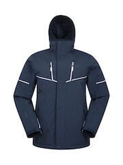 Mountain Warehouse Blue Light Mens Galactic III Extreme Waterproof Ski Jacket - Image 5 of 10