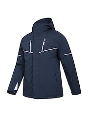 Mountain Warehouse Blue Light Mens Galactic III Extreme Waterproof Ski Jacket - Image 8 of 10