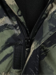 Mountain Warehouse Green Shadow II Mens Fleece Lined Printed Snow Ski Jacket - Image 5 of 6