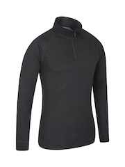 Negro - Mountain Warehouse Talus Mens Base Layer Top 2-Pack - Imagen 3 de 5