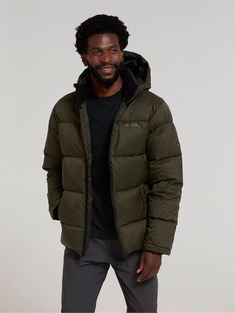 Mountain Warehouse Green Frost II Mens Extreme Water Resistant Down Jacket - Image 2 of 9