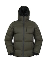 Mountain Warehouse Green Frost II Mens Extreme Water Resistant Down Jacket - Image 5 of 9