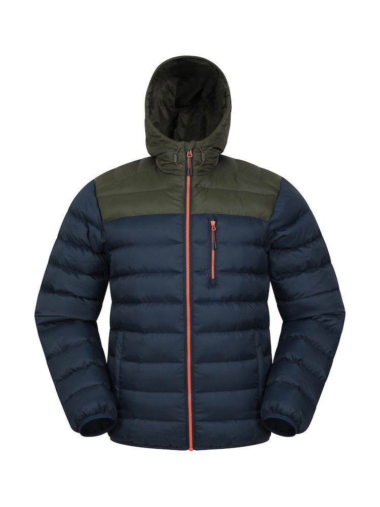 Mountain Warehouse Green Link Mens Water Resistant Padded Jacket - Image 1 of 5