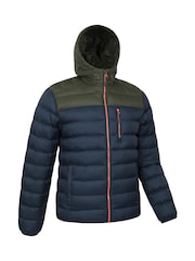 Mountain Warehouse Green Link Mens Water Resistant Padded Jacket - Image 2 of 5