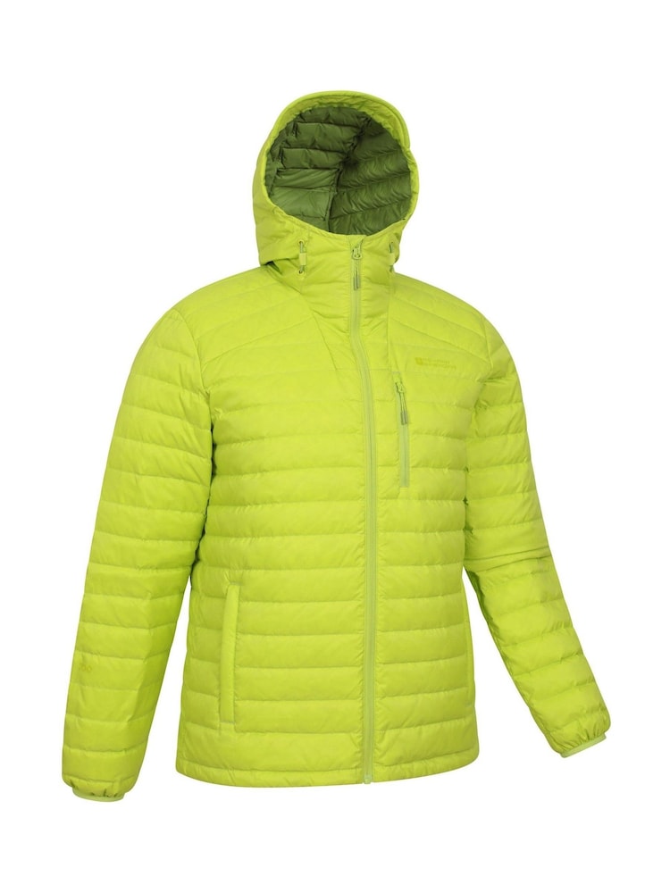 Mountain Warehouse Light Green Mens Henry II Extreme Water Resistant Down Padded Jacket - Image 2 of 5