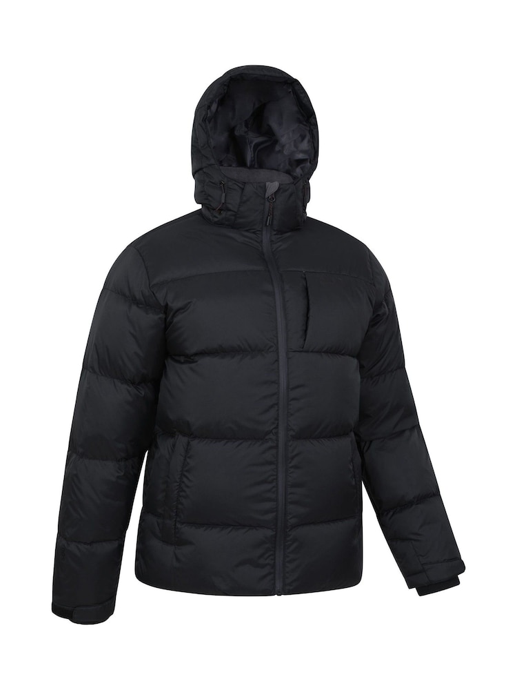 Mountain Warehouse Black Frost II Mens Extreme Water Resistant Down Jacket - Image 2 of 5