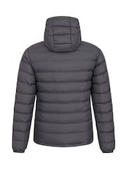 Mountain Warehouse Grey Seasons II Mens Water Resistant Padded Jacket - Image 2 of 5