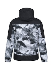 Mountain Warehouse White Shadow II Mens Fleece Lined Printed Snow Ski Jacket - Image 3 of 6