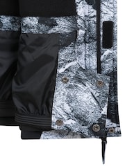 Mountain Warehouse White Shadow II Mens Fleece Lined Printed Snow Ski Jacket - Image 6 of 6