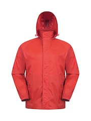 Mountain Warehouse Red Pakka Mens Waterproof Jacket - Image 1 of 9