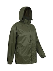 Mountain Warehouse Dark Green Pakka Mens Waterproof Jacket - Image 2 of 7