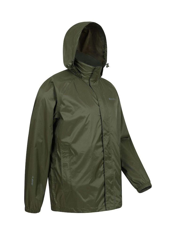 Temno zelena - Nepremočljiva jakna Mountain Warehouse Pakka Mens - Slika 2 iz 7 Temno zelena - Nepremočljiva jakna Mountain Warehouse Pakka Mens - Slika 2 iz 7