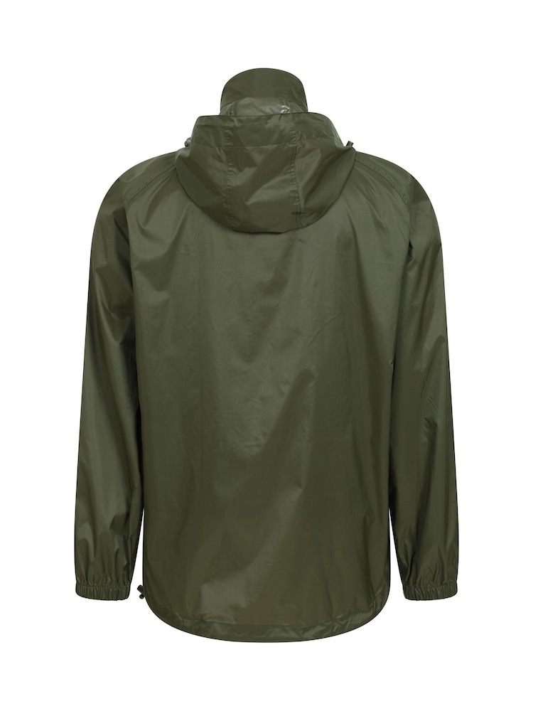 Mountain Warehouse Dark Green Pakka Mens Waterproof Jacket - Image 3 of 7