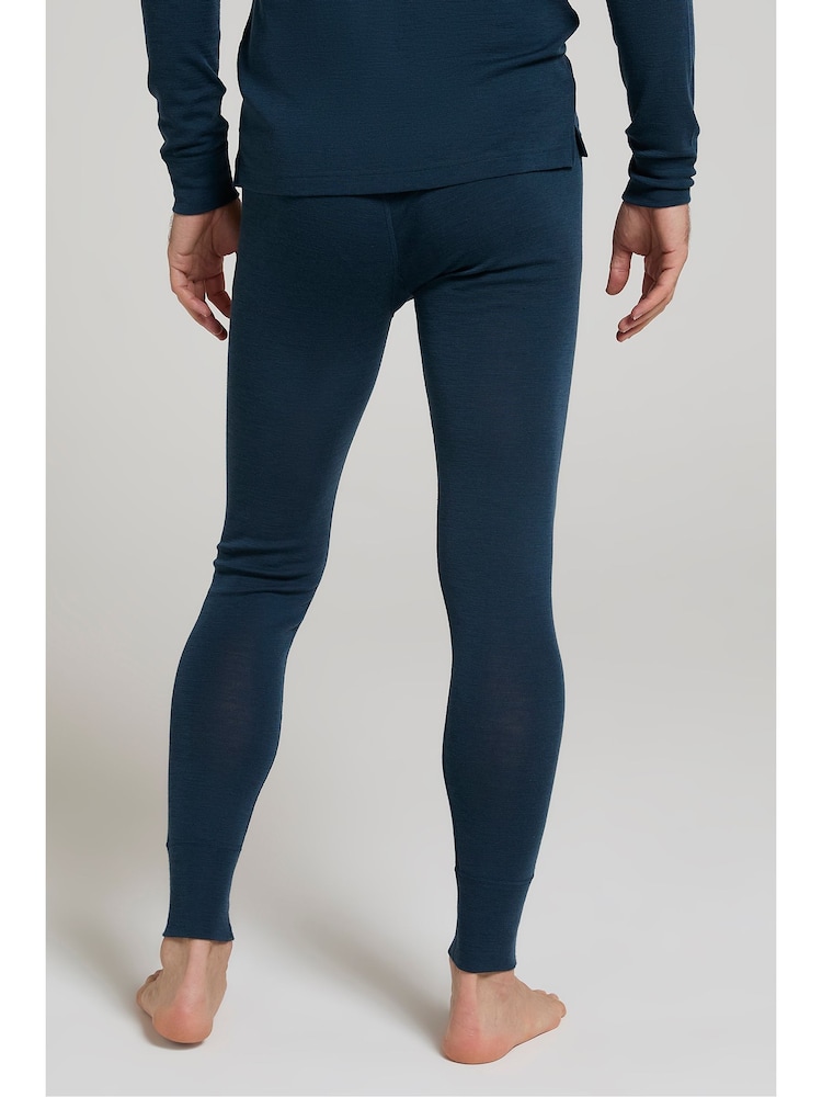 Mountain Warehouse Dark Black Mens Merino II Thermal Baselayer Pants - Image 2 of 9 Mountain Warehouse Dark Black Mens Merino II Thermal Baselayer Pants - Image 2 of 9