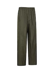 Mountain Warehouse Green Mens Pakka Waterproof Overtrousers - Image 2 of 8