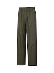 Mountain Warehouse Green Mens Pakka Waterproof Overtrousers - Image 4 of 8