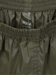 Mountain Warehouse Green Mens Pakka Waterproof Overtrousers - Image 6 of 8