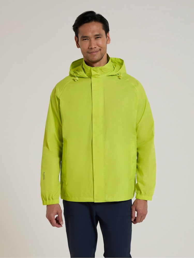 Mountain Warehouse Green Pakka Mens Waterproof Jacket - Image 2 of 4