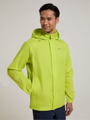 Mountain Warehouse Green Pakka Mens Waterproof Jacket - Image 4 of 4