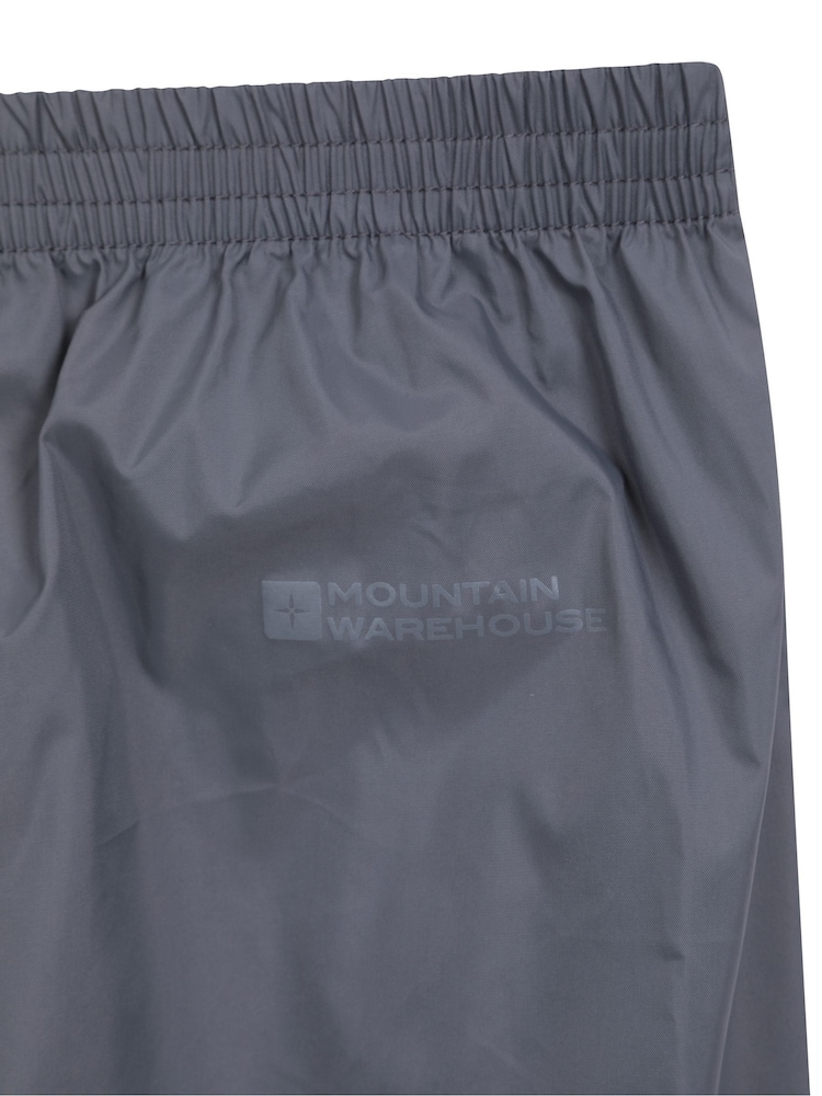 Mountain Warehouse Grey Mens Pakka Waterproof Overtrousers - Image 12 of 12