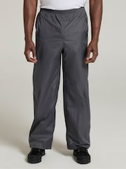 Mountain Warehouse Grey Mens Pakka Waterproof Overtrousers - Image 2 of 4