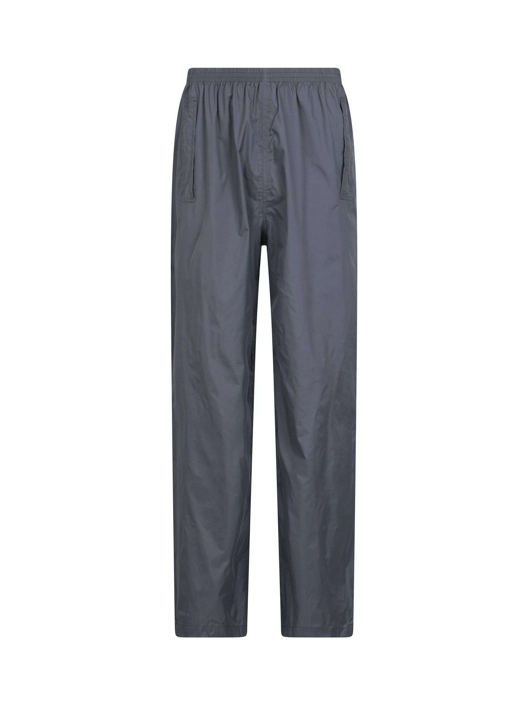 Mountain Warehouse Grey Mens Pakka Waterproof Overtrousers - Image 5 of 12
